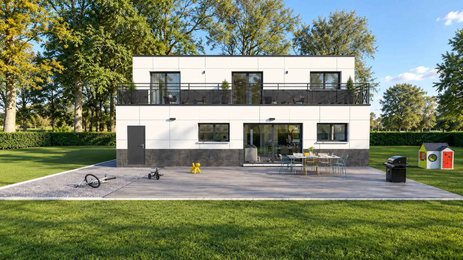 La Rouennaise — maison conteneur à étage 135 m²