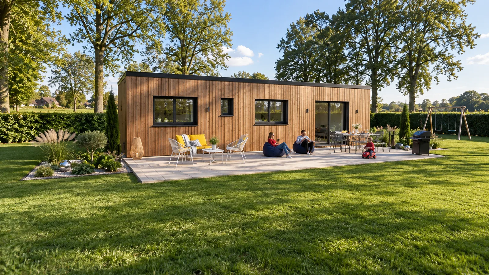 La First — maison conteneur de plain-pied 54 m²