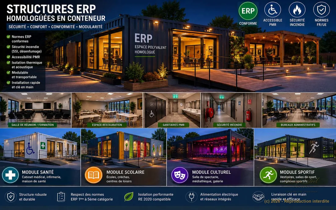 ERP — construction container