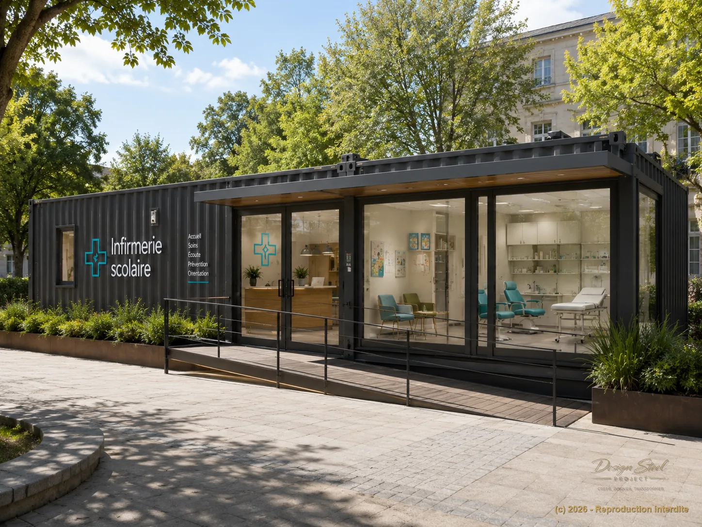Structure ERP DSP — infirmerie scolaire