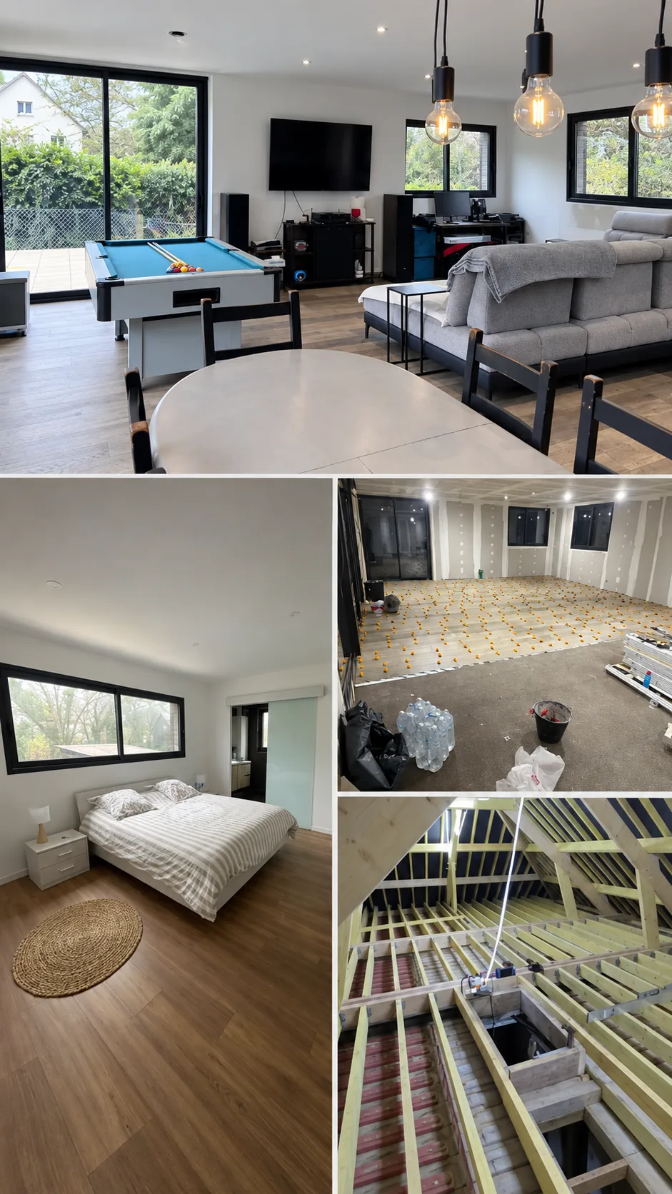 Chantier du réseau JDK Concept — maison en conteneur