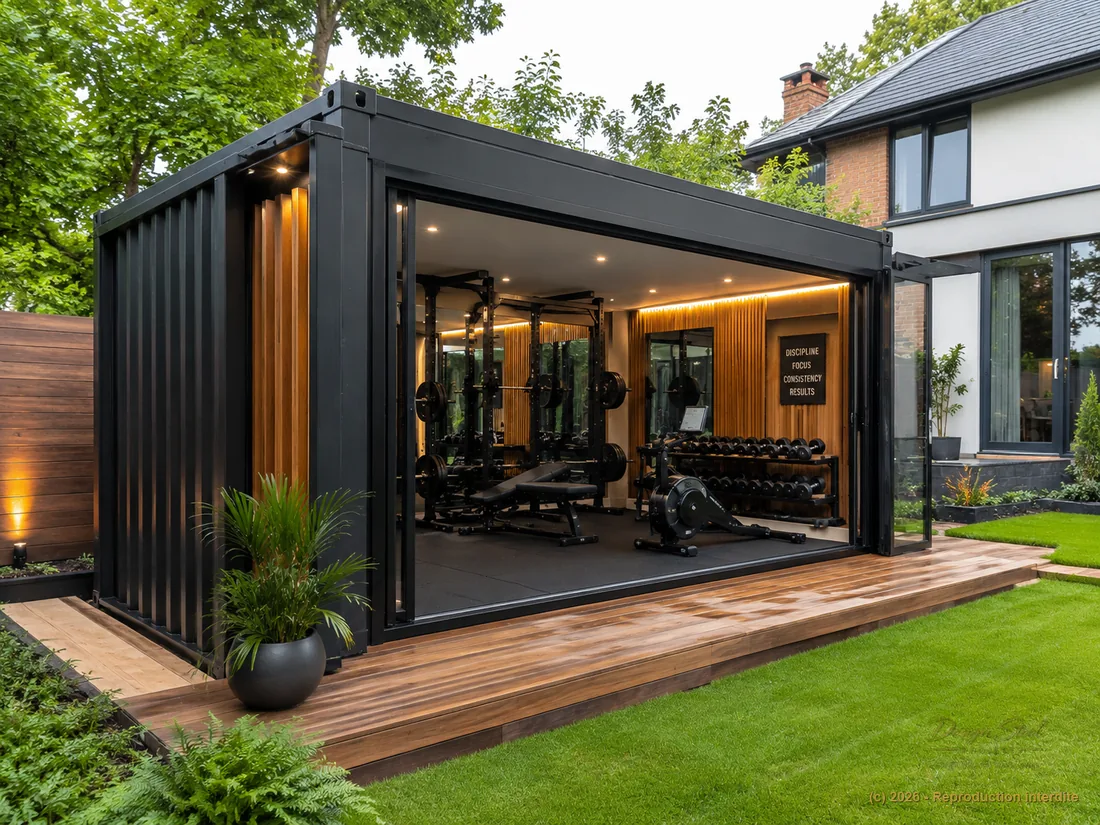 Tiny house — construction container