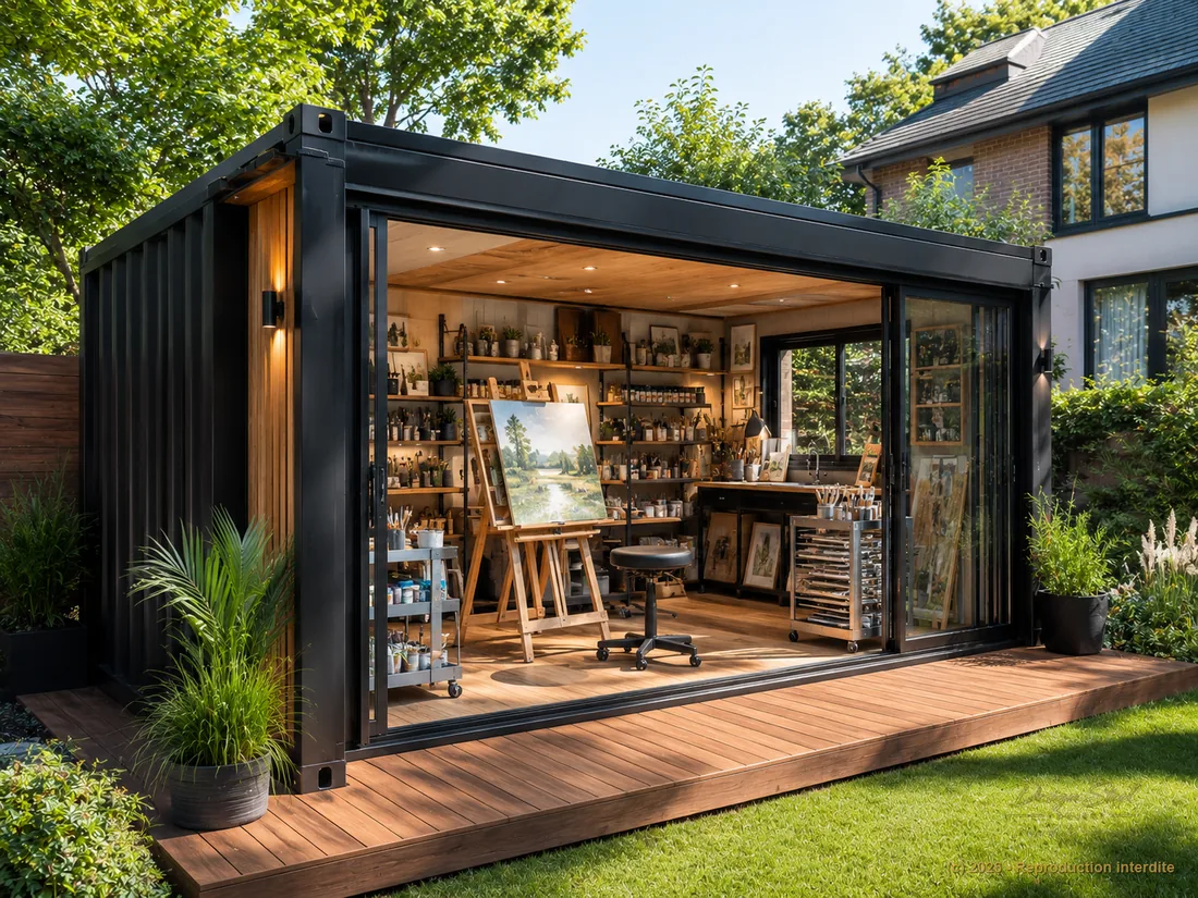 Tiny house — construction container